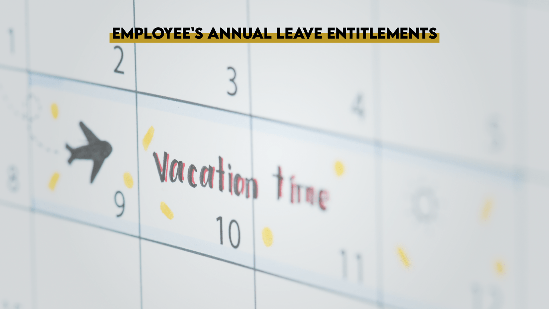 Carrying Forward Annual Leave